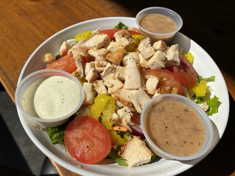 Chicken Antipasto from the CraigO's food truck